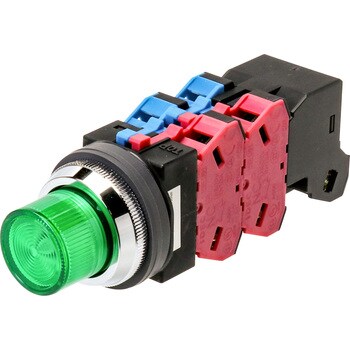 Φ30シリーズ 照光押ボタンスイッチ (突形 LED) BA9S IDEC(和泉電気)