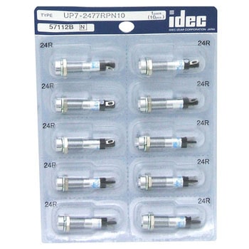 UP7-2477RPN10 UPV[Y LED`\7(ە` R) IDEC(adC) DC24V F:  1(10) UP7-2477RPN10 06937043