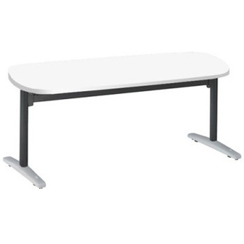 87AHCM MEV6 Lives�~�[�e�B���O�e�[�u�� T���r�V�t���b�v/�ȉ~�` 1800�~900�~720 �I�J����(�������쏊) �L���X�^�[�L �����~�����ϔ� 06937056