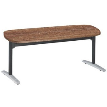 87AHCM MEW3 Lives�~�[�e�B���O�e�[�u�� T���r�V�t���b�v/�ȉ~�` 1800�~900�~720 �I�J����(�������쏊) �L���X�^�[�L �����~�����ϔ� 06937160