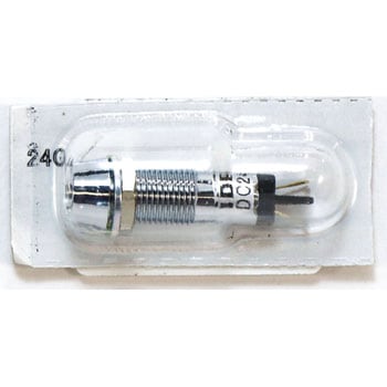 UPシリーズ LED式小形表示灯Φ8(丸平形 抵抗内蔵) IDEC(和泉電気