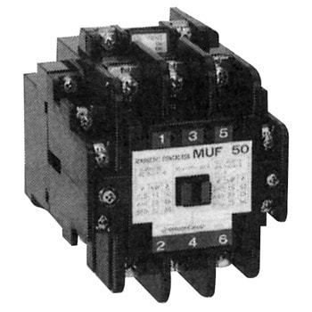 MUF50-1 電磁接触器(ケース無) MUF 1個 パトライト(旧春日電機) 【通販