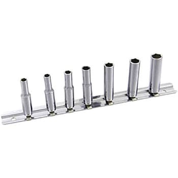 1/4DR．7PC．スタンダードディープソケットハンガーセット Pro-Auto