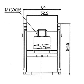 TX600N レール式端子台 TXシリーズ 1箱(3個) パトライト(旧春日電機