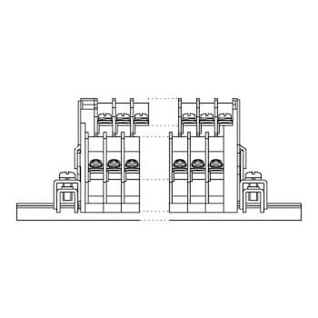 レール式端子台 2段形 TT/TTGシリーズ