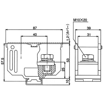TR200 C型レール専用端子台 TRシリーズ 1箱(3個) パトライト(旧 TR200 C型レール専用端子台 TRシリーズ 1箱(3個) パトライト(旧