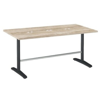 87AFFM MES4 Livesミーティングテーブル T字脚天板固定/矩形 1800×900×720 CU付 オカムラ(岡村製作所) 06948229