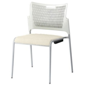 81R2AX PB26 ���[�e 4�{�r�`�F�A �I��  �w�J�o�[�� �z���C�g�V�F�� �V���o�[�t���[�� �I�J����(�������쏊) ����795mm��531mm���s548mm  81R2AX PB26 06948816