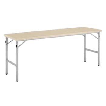 8186KB MX61 �܂肽���݃e�[�u�� ���Ȃ��E�I�Ȃ� 1800W600D �V���o�[�t���[�� �I�J����(�������쏊) ����720mm  8186KB MX61 06955299