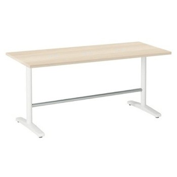 87AFFH MDB4 Livesミーティングテーブル T字脚天板固定/矩形 1800×750×720 CU付 オカムラ(岡村製作所) 06957460