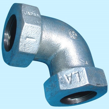 La型 エルボ Laカップリング鋼管用 リケン エルボ 呼び径 1 2 適合管の呼び 15 1個 通販モノタロウ