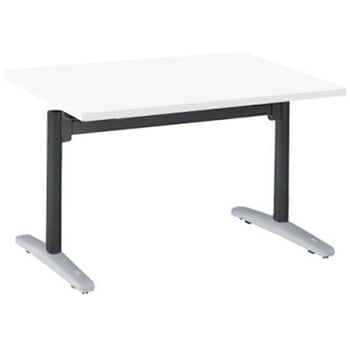 87AHAK MEV6 Livesミーティングテーブル T字脚天板フラップ/矩形 1200×900×720 オカムラ(岡村製作所) 06957715