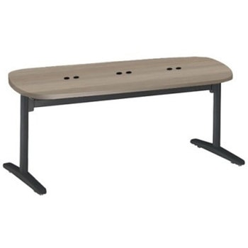 87AHHM MDA5 Lives�~�[�e�B���O�e�[�u�� T���r�V�t���b�v/�ȉ~�` 1800�~900�~720 CU�t �I�J����(�������쏊) �L���X�^�[�L �����~�����ϔ� 06958169