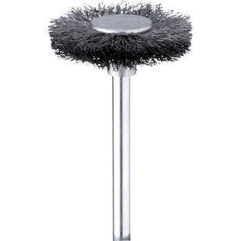 ミニモ 金属ブラシ ホイール スチール Φ22 ミニター