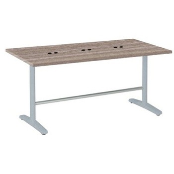 87AFFM MER1 Livesミーティングテーブル T字脚天板固定/矩形 1800×900×720 CU付 オカムラ(岡村製作所) 06958467