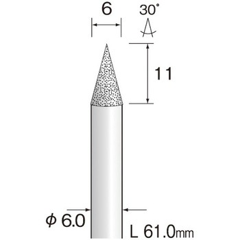ミニモ 電着ダイヤモンドバー AD3200 ミニター