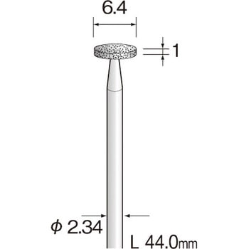 ミニモ 電着ダイヤモンドバー AD1500 ミニター