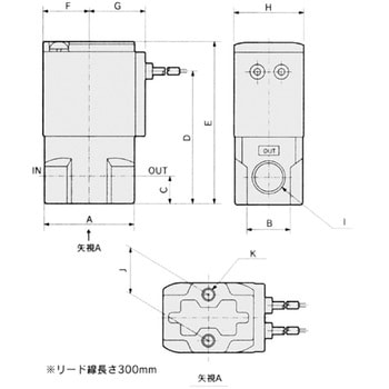 FAB41-10-5-12C-1 直動式2ポート電磁弁 通電時開形 FABシリーズ 1台