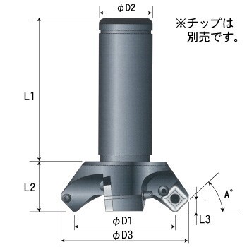 4フェイスミル