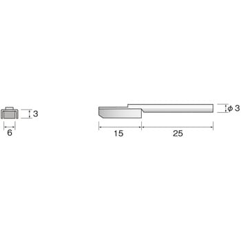 ミニモ スティックホルダー 3×6mm ミニター