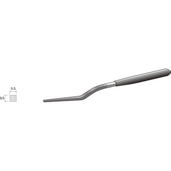 ミニモ コテヤスリ クランク型 ミニター