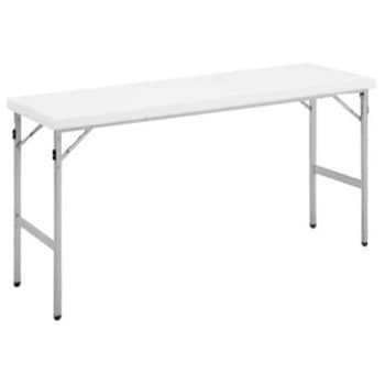 8186KC MG99 折りたたみテーブル 幕板なし・棚なし 1500W600D シルバーフレーム オカムラ(岡村製作所) 06975371