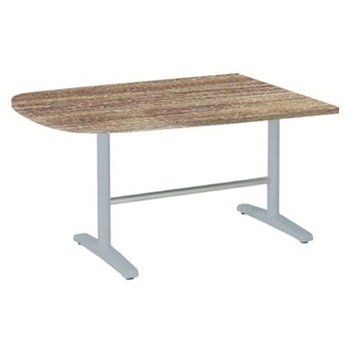 87AFEL MER2 Livesミーティングテーブル T字脚天板固定/台形 1500×900×720 オカムラ(岡村製作所) 06976491