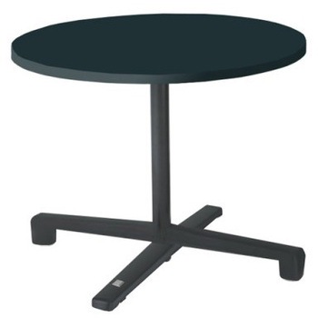 87AEBJ MES8 Livesミーティングテーブル 単柱脚天板フラップ/丸形 900Φ×720 オカムラ(岡村製作所) 06977681