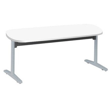 87AHCM MP11 Lives�~�[�e�B���O�e�[�u�� T���r�V�t���b�v/�ȉ~�` 1800�~900�~720 �I�J����(�������쏊) �L���X�^�[�L �����~�����ϔ� 06978225