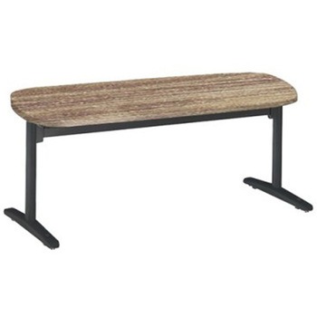 87AHCM MES2 Lives�~�[�e�B���O�e�[�u�� T���r�V�t���b�v/�ȉ~�` 1800�~900�~720 �I�J����(�������쏊) �L���X�^�[�L �����~�����ϔ� 06978435