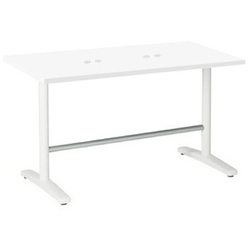 87AFFG MDA7 Livesミーティングテーブル T字脚天板固定/矩形 1500×750×720 CU付 オカムラ(岡村製作所) 06983947