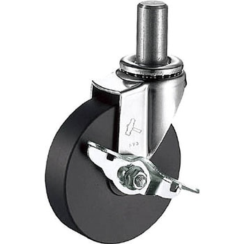 EKシリーズ自在SP付MCナイロン車150mm ハンマーキャスター