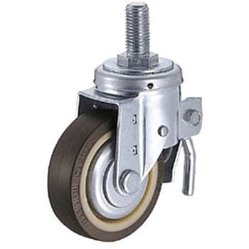 Sシリーズねじ込み自在SP付ウレタンB車125mm ハンマーキャスター