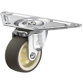 Gシリーズコーナータイプ自在ウレタン車75mm ハンマーキャスター