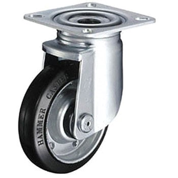 520Mシリーズ自在ゴムB車150mm ハンマーキャスター