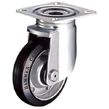 520Mシリーズ自在ゴム車150mm ハンマーキャスター