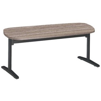 87AHCM MES1 Lives�~�[�e�B���O�e�[�u�� T���r�V�t���b�v/�ȉ~�` 1800�~900�~720 �I�J����(�������쏊) �L���X�^�[�L �����~�����ϔ� 06999207