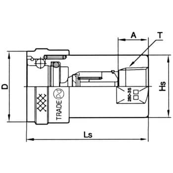 日東工器 280 カプラ 280-8S STEEL NBR (54866)-