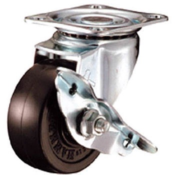 413S-NB65 Sシリーズ自在SP付ゴムB車65mm ハンマーキャスター 06999563