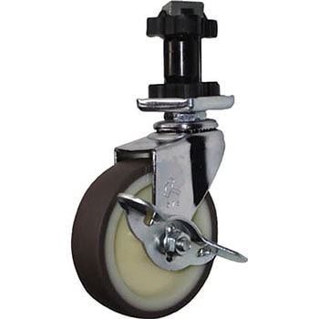 ENシリーズ自在SP付ウレタン車65mm ハンマーキャスター