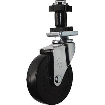 ENシリーズ自在ゴム車85mm ハンマーキャスター