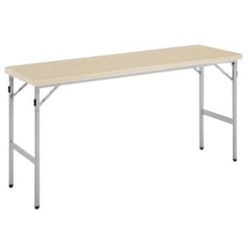 8186KC MX61 �܂肽���݃e�[�u�� ���Ȃ��E�I�Ȃ� 1500W600D �V���o�[�t���[�� �I�J����(�������쏊) ����720mm  8186KC MX61 07006548