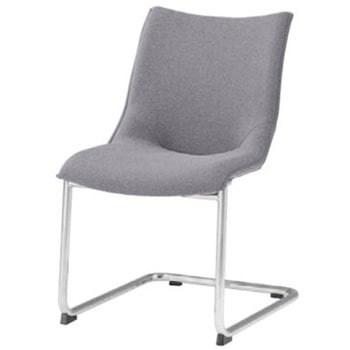 8145AZ FXW1 8145チェア カンチ脚 肘無 張りぐるみ メッキフレーム オカムラ(岡村製作所) 07006636