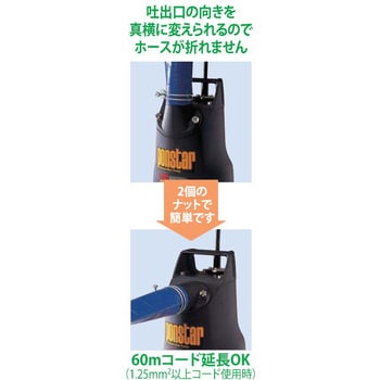 【展示品】PX-640 汚水用水中ポンプ  40・50ミリ 工進汚水用水中ポンプ