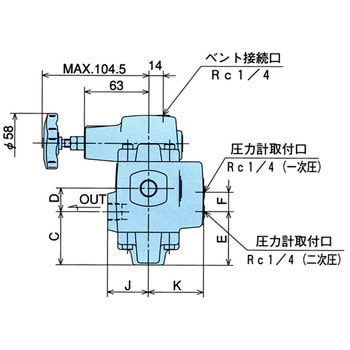CG-T03-3-21 圧力制御弁 1台 NACHI(不二越) 【通販サイトMonotaRO】