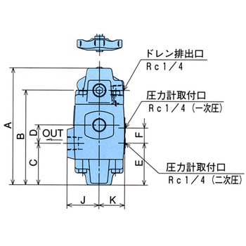 NACHI (ナチ)・不二越 CFR-T06-10 流量制御弁 スロットルアンド