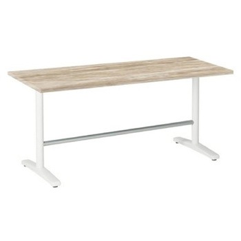 87AFAH MET4 Livesミーティングテーブル T字脚天板固定/矩形 1800×750×720 オカムラ(岡村製作所) 07008727