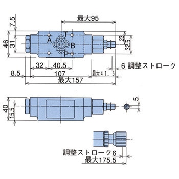 フローレギュレーターモジュラーバルブ NACHI(不二越)