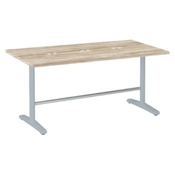 87AFFM MER4 Livesミーティングテーブル T字脚天板固定/矩形 1800×900×720 CU付 オカムラ(岡村製作所) 07009908