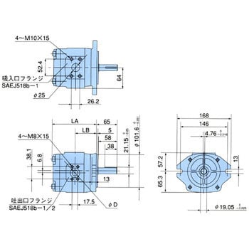 ギヤポンプ(IPポンプ) NACHI(不二越) 油圧ギヤポンプ 【通販モノタロウ】